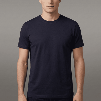 Custom Slim Fit Jersey Crewneck T-Shirt