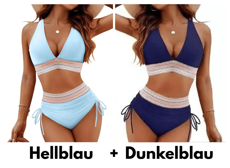 Bikini Meeresglanz™ – Eleganz und Komfort | 2 zum Preis von 1
