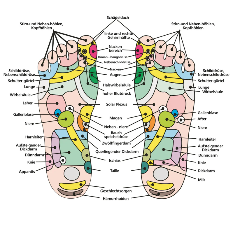 Therapeutische Massage-Sandalen Soulagement+® (+ Gratis-Massagegerät)