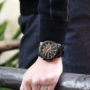 Curren Titan Edition™ Uhr + Exklusive Slim-Geldbörse aus Leder